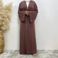 Solid Color Kimono Abaya