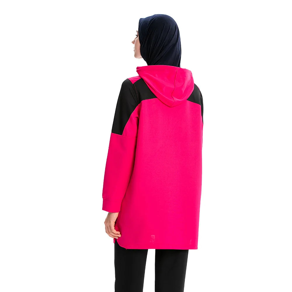 Women's Loose Hooded Kaftan Sweater