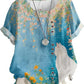 Women's Animal & Floral Print Tunic