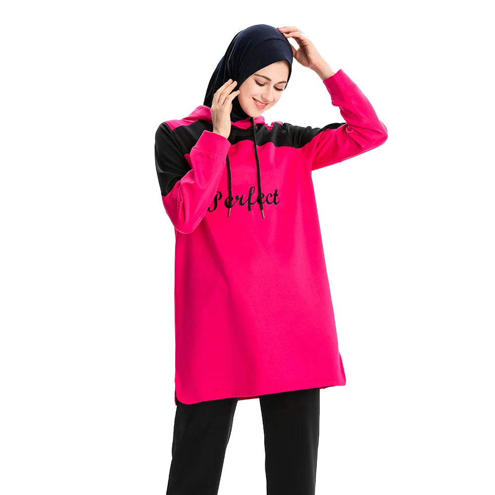 Women's Loose Hooded Kaftan Sweater