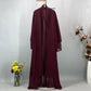 Chiffon Open Abaya Kaftan for Women