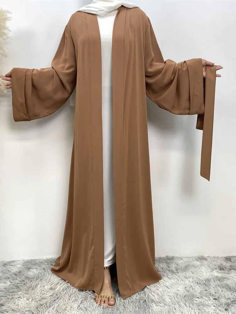 Solid Color Kimono Abaya