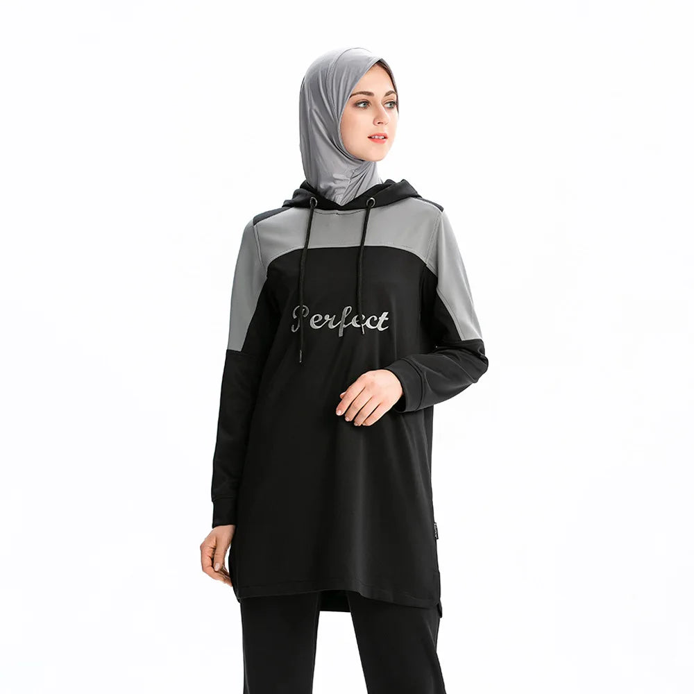 Women's Loose Hooded Kaftan Sweater
