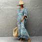 Plus-Size Women's Beach Kaftan Cover-Up