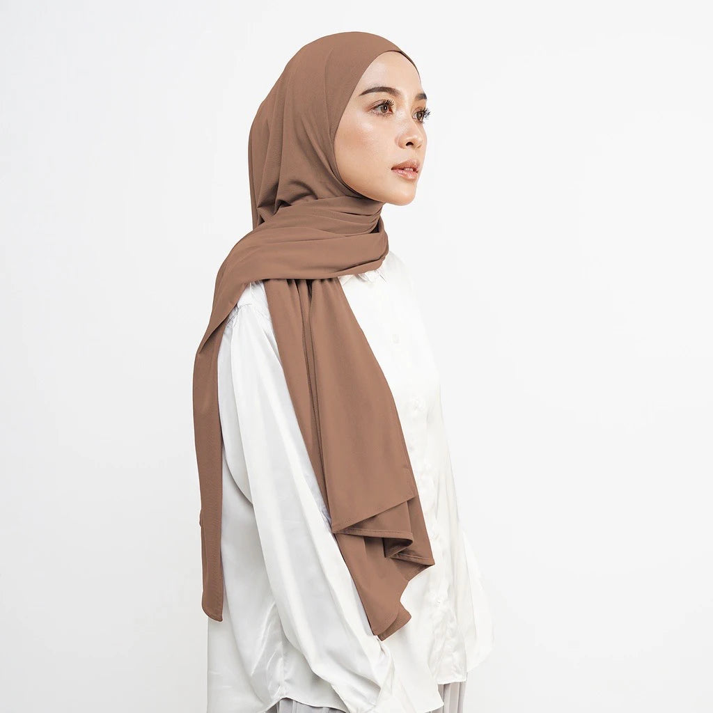 Soft Cotton Jersey Instant Hijab