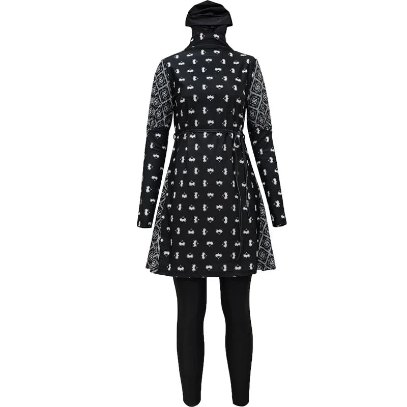 3-Piece Abaya Burkini Set