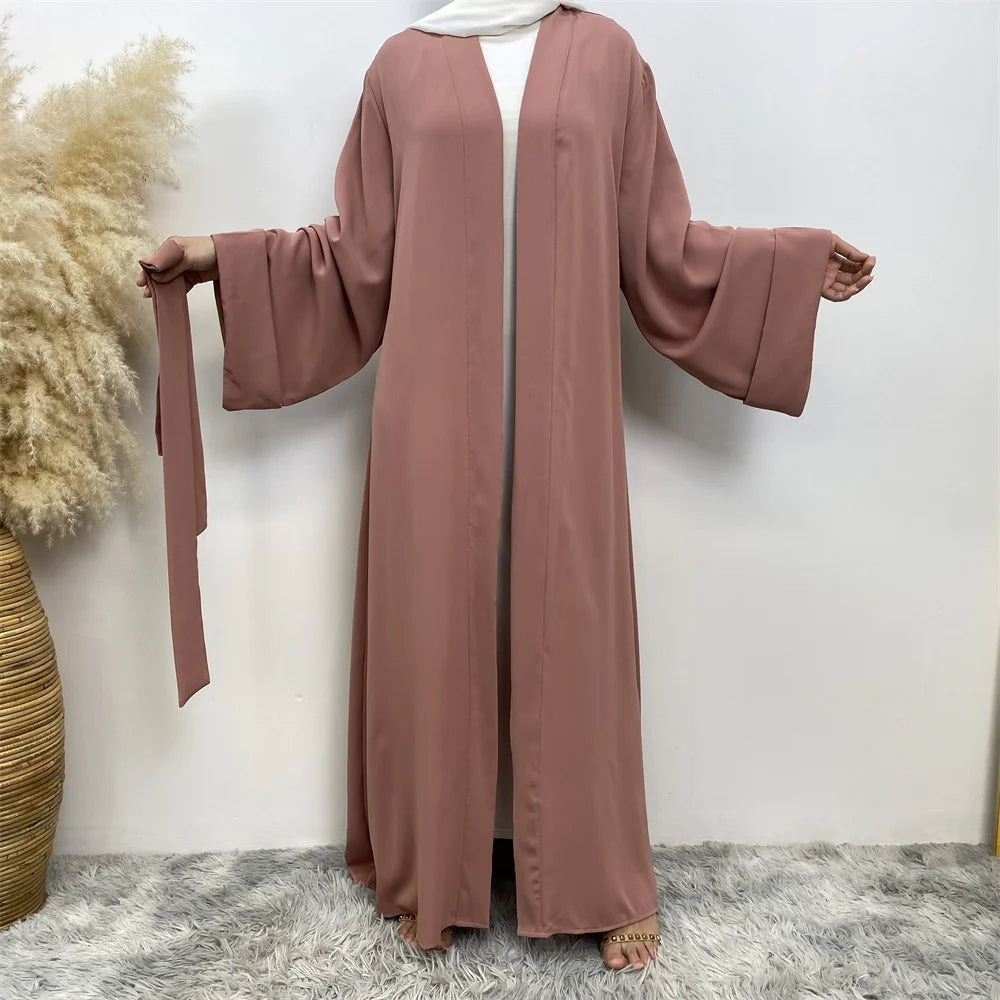 Solid Color Kimono Abaya