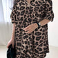 Women's Leopard Print Boho Blouse