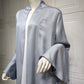 Ruffle Sleeve Open Abaya Kimono