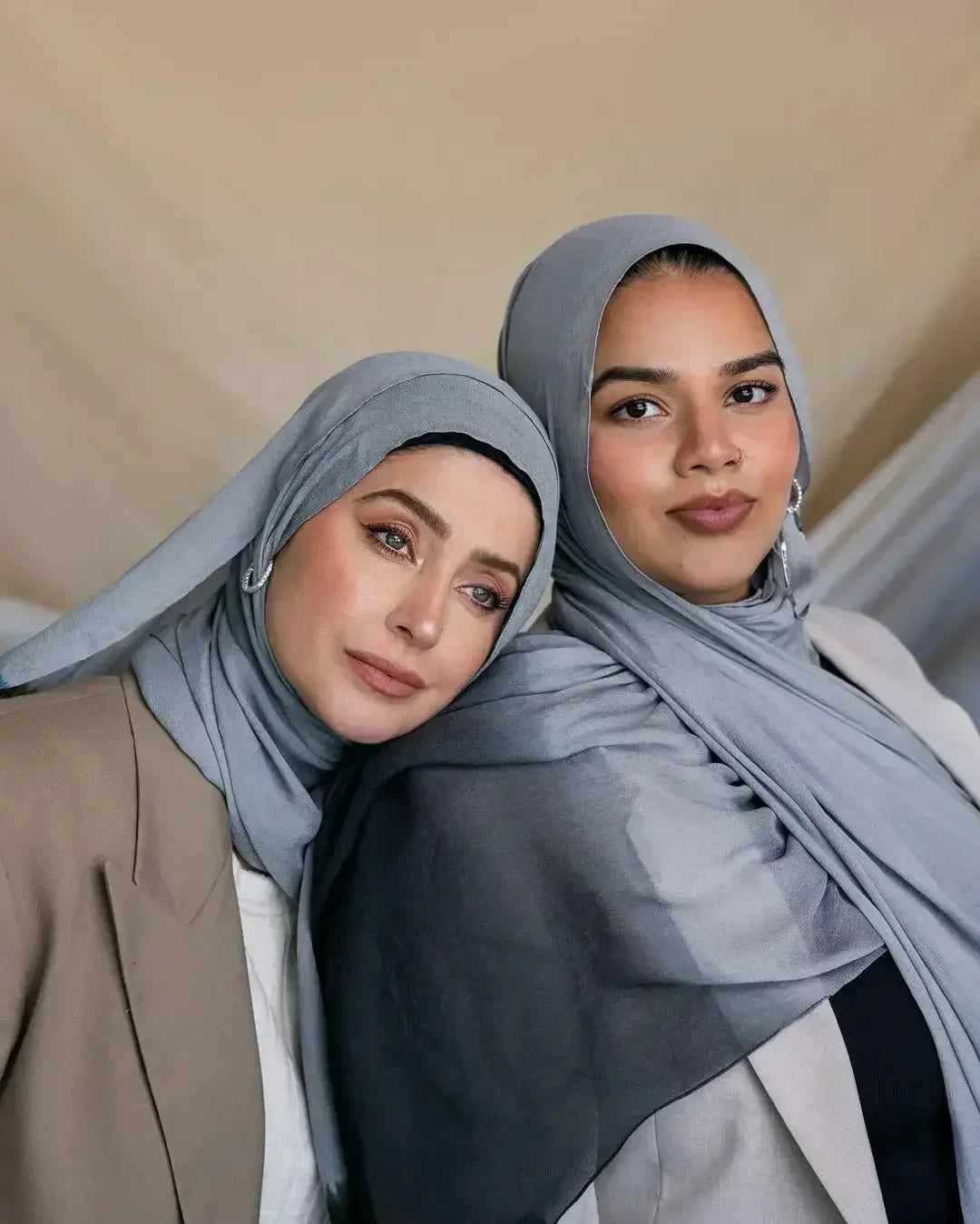 Watercolor Floral Cotton Hijab