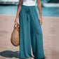Women's Wide-Leg Drawstring Summer Pants