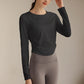 Women's Long Sleeve Slim Yoga Top