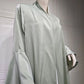 Ruffle Sleeve Open Abaya Kimono