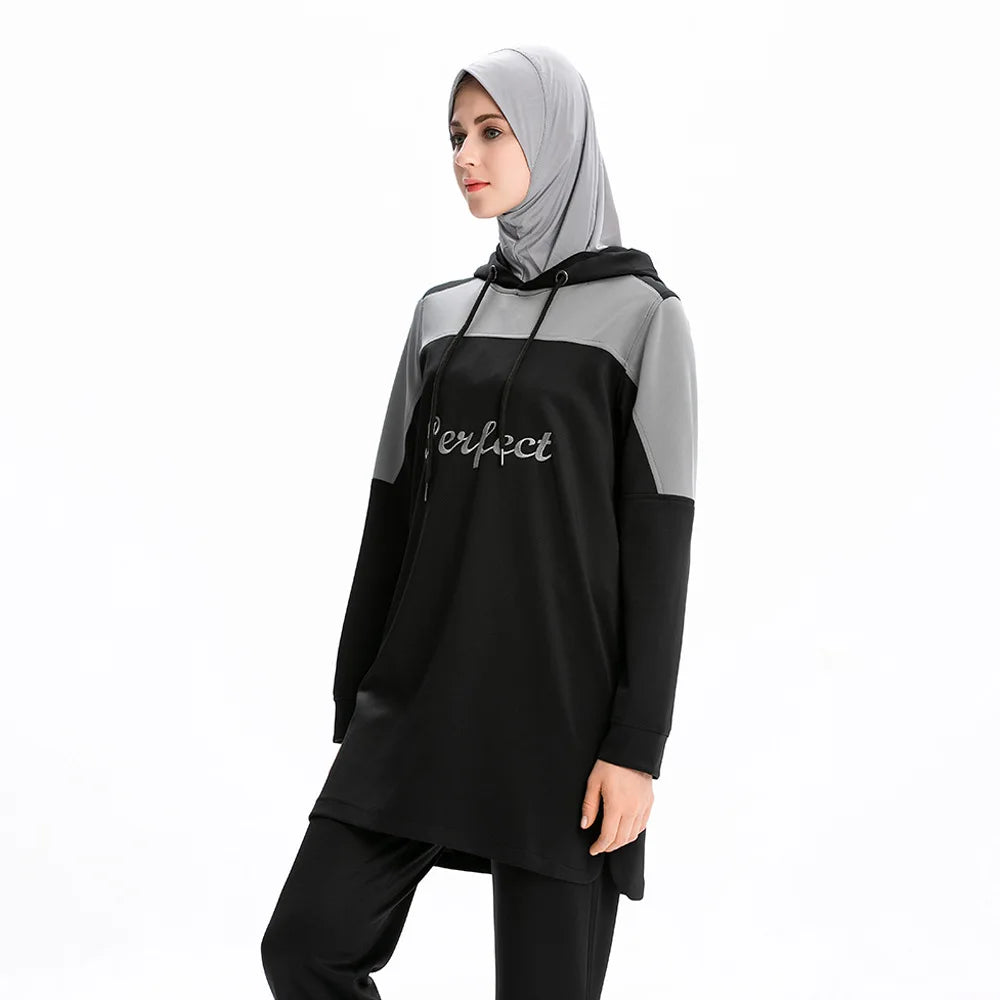 Women's Loose Hooded Kaftan Sweater
