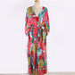 Women's Bohemian Printed Beach Kaftan