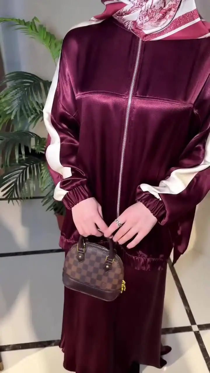 Women's Muslim Jacket & Skirt Set
