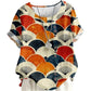 Women's Floral Cotton-Linen Tunic