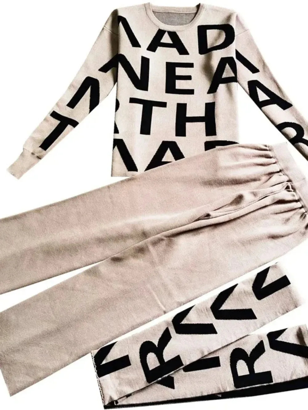 Women's 3-Piece Knit Tracksuit Set