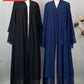 Chiffon Open Abaya Kaftan for Women