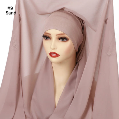 Premium Instant Chiffon Hijab