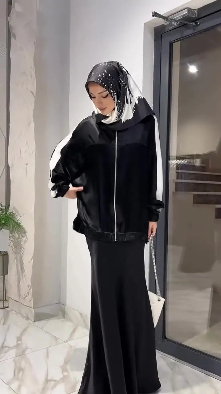 Women's Muslim Jacket & Skirt Set