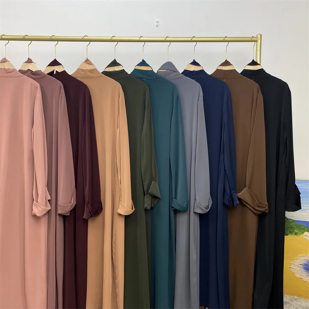 Solid Color Kimono Abaya