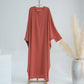 Women's Batwing Sleeve Abaya Dress