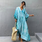 Plus-Size Women's Beach Kaftan Cover-Up