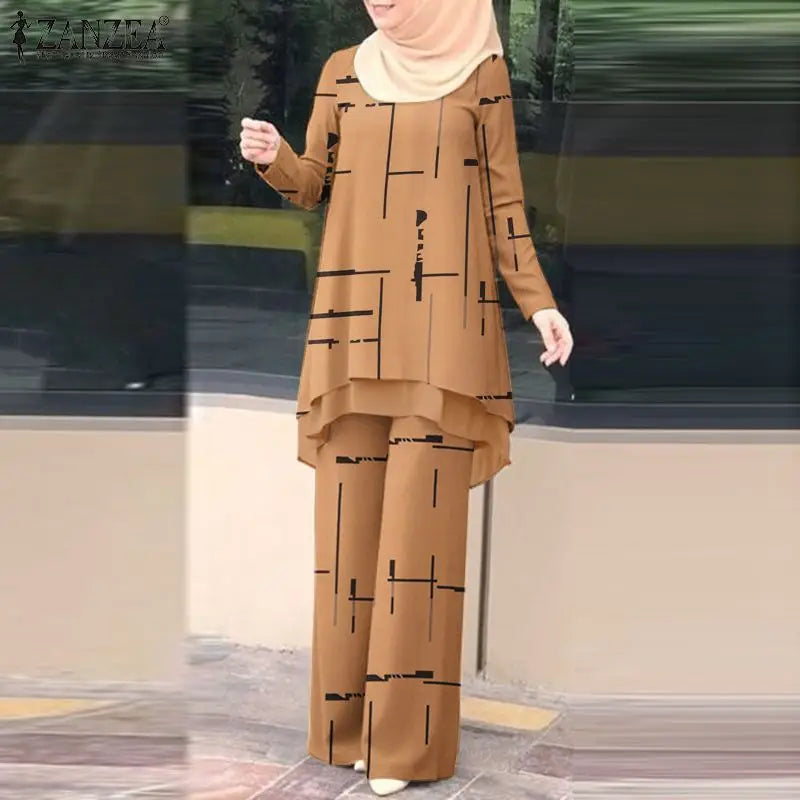 Women's Floral 2-Piece Tracksuit Set