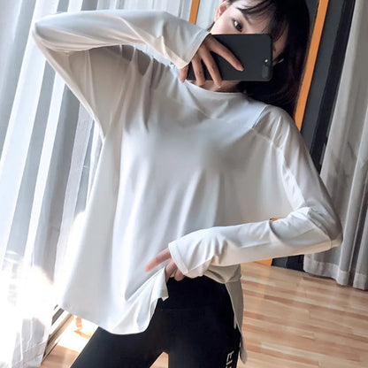Women's Long Sleeve Quick-Dry Sports Top