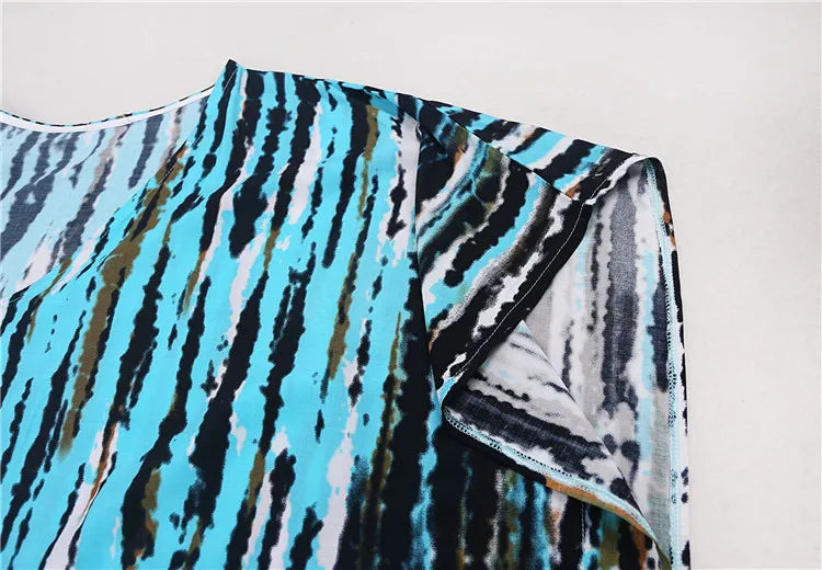 Plus-Size Women's Beach Kaftan Cover-Up