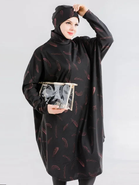 Women's 3-Piece Modest Burkini Set