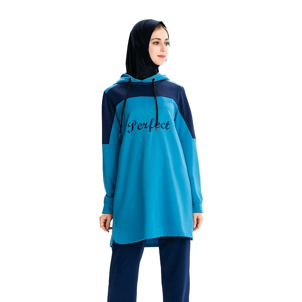 Women's Loose Hooded Kaftan Sweater