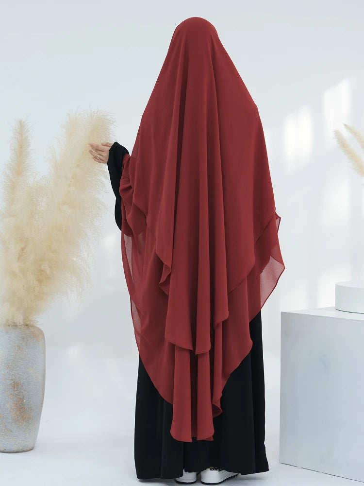 Chiffon khimar