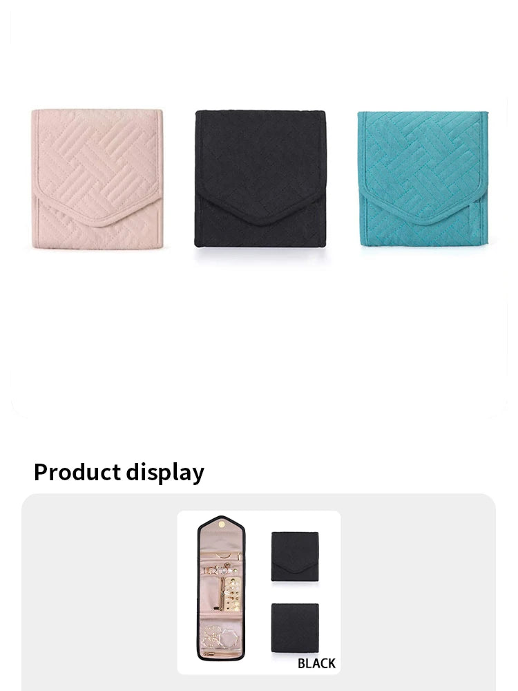 Travel Foldable Jewellery Roll
