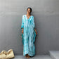 Plus-Size Women's Beach Kaftan Cover-Up