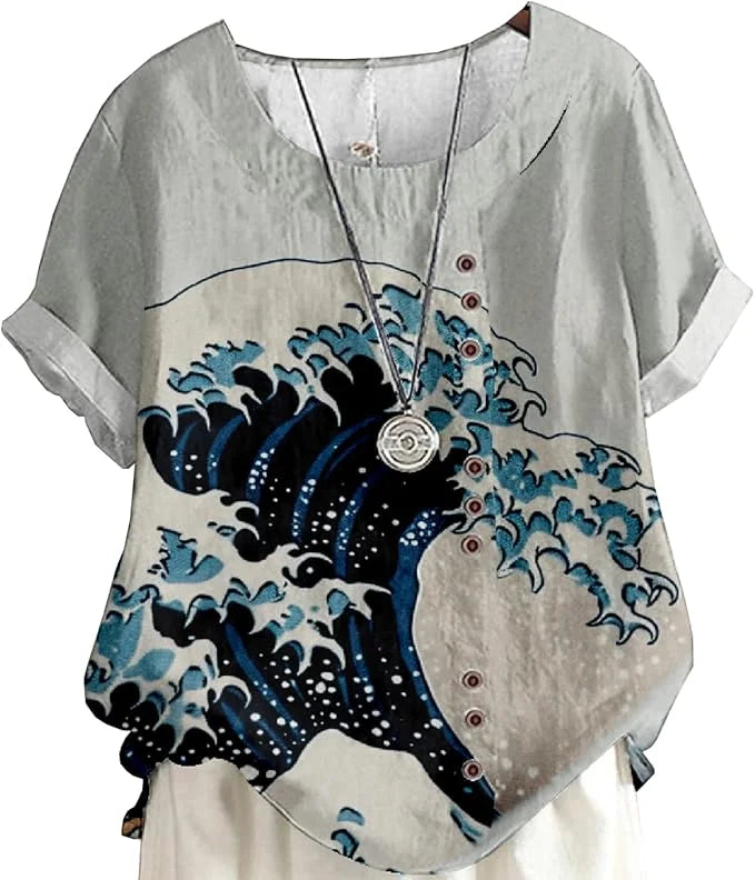 Women's Animal & Floral Print Tunic