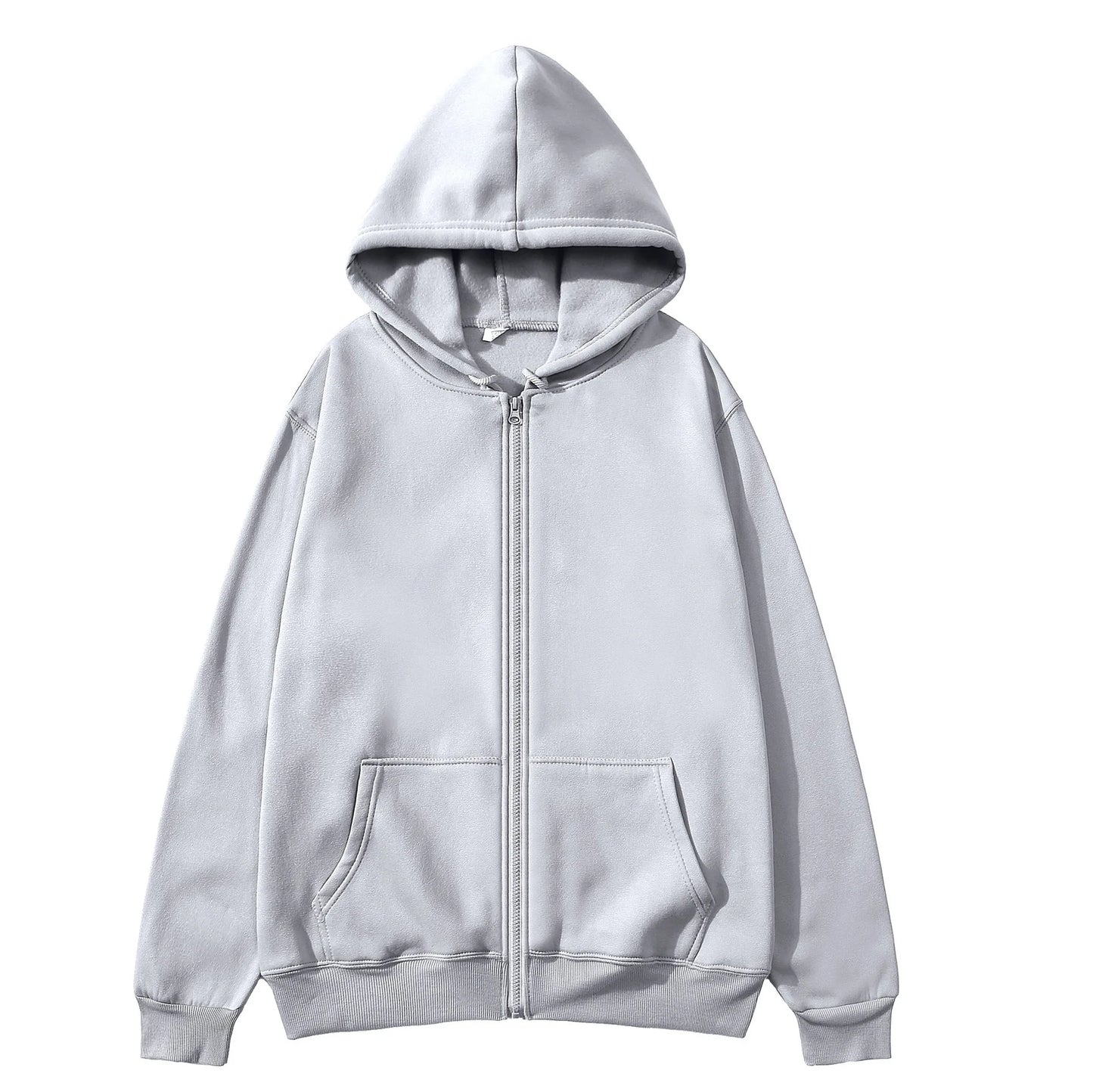 Women's Zip-Up Hooded Sweater Jacket