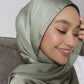 Premium Satin Crinkle Hijab