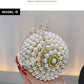 Rhinestone Ball Clutch