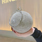 Rhinestone Ball Clutch