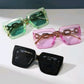 3-Pack Oversized Square Sunglasses