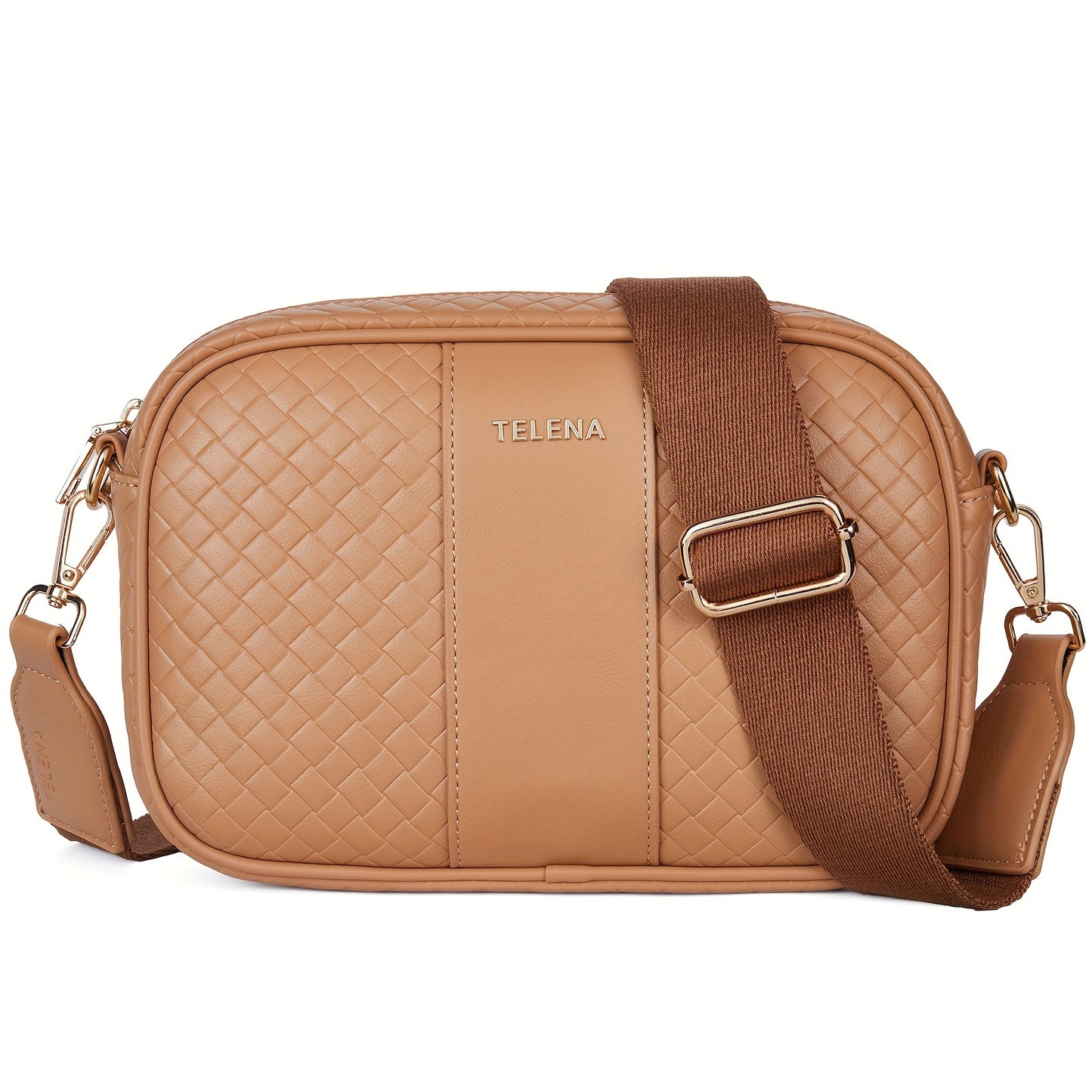 Vegan Leather Small Crossbody Bag