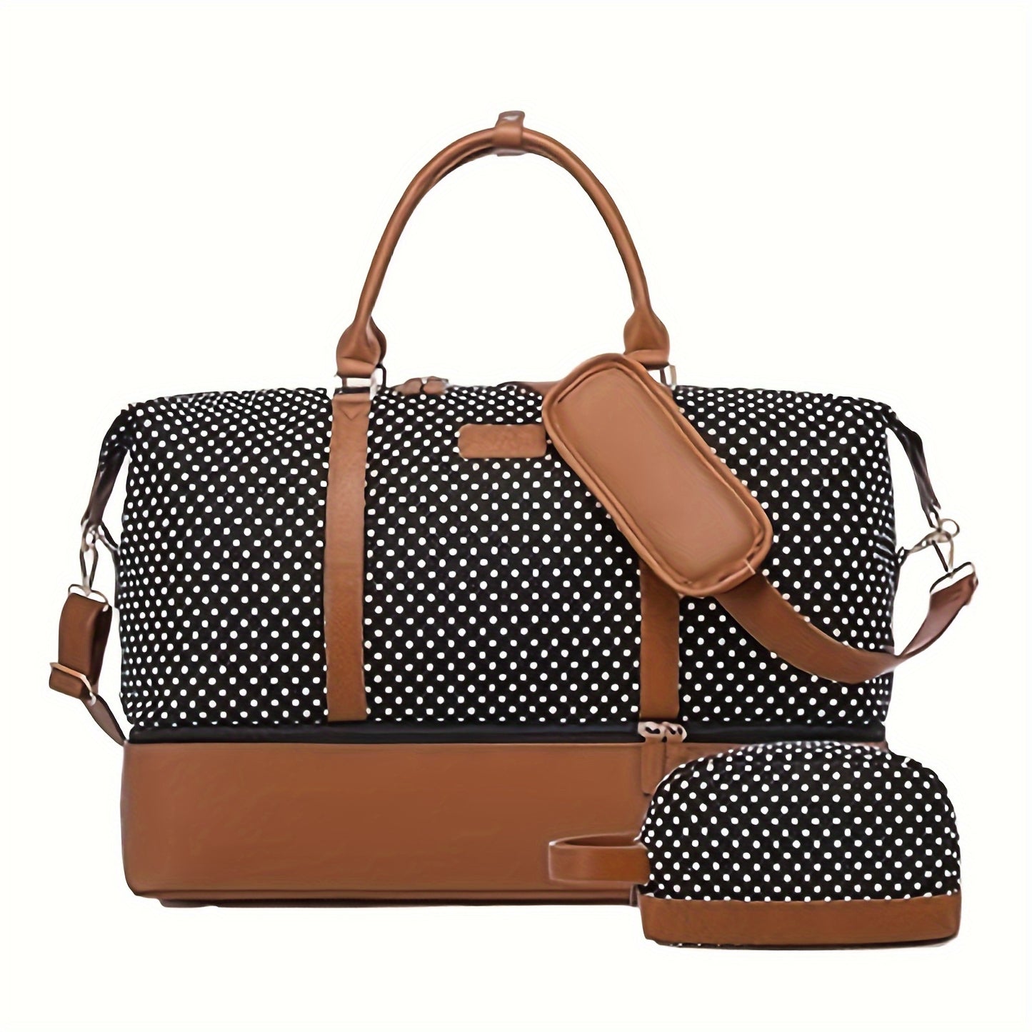 Canvas Weekender Travel Duffle Bag