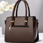 2-Piece Crocodile Pattern Tote Bag Set
