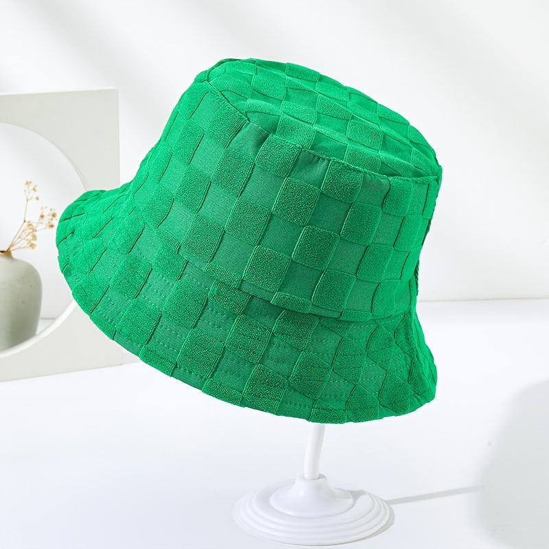 Trendy Plaid Bucket Hat