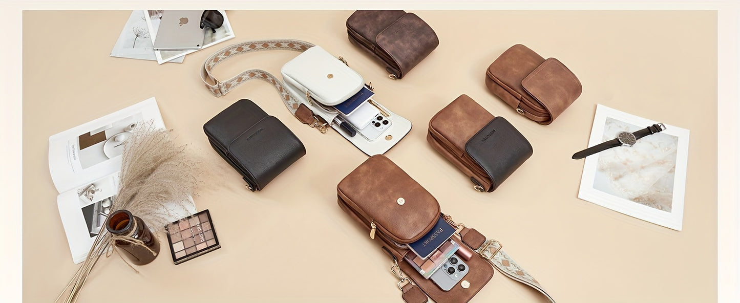 Cell Phone Crossbody Bag with Card Slots