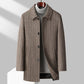 Men's Wool Reversible Woolen Coat Men's
