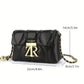 Black PU Leather Crossbody Bag