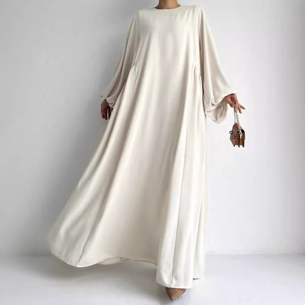 Middle East Women's Wear Plain Clothing Robe